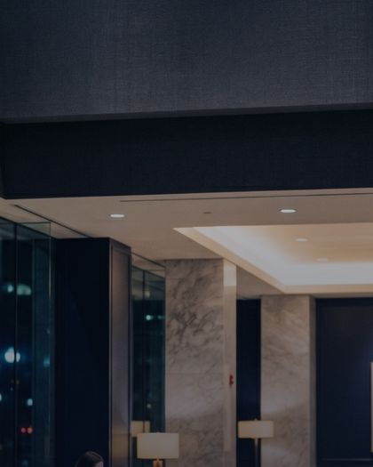 Control de acceso en lobby de edificio